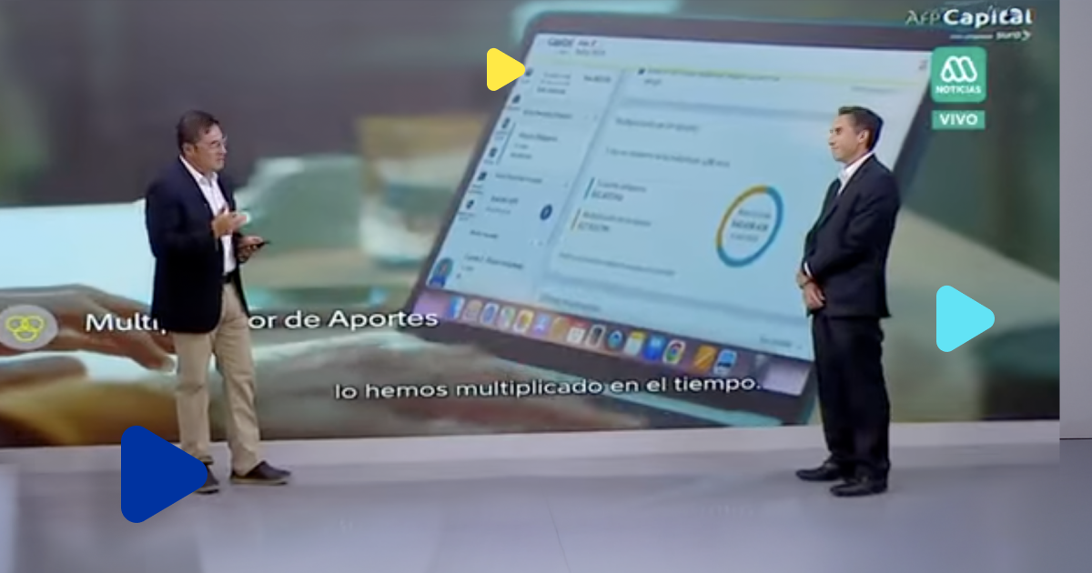 Ejecutivo experto AFP Capital en Canal Mega