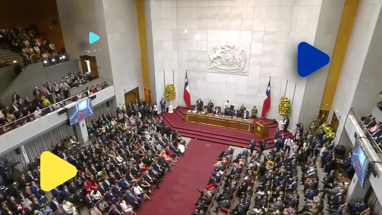 Congreso Nacional de Chile durante el cambio de mando